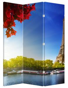 Paraván - Jeseň v Paríži (126x170 cm)