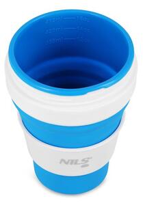 NC4103 MODRÝ SILIKÓNOVÝ SKLADACÍ HRNČEK 475 ml NILS CAMP