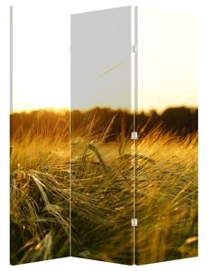 Paraván - Orosená tráva (126x170 cm)