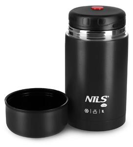 NC3802 ČIERNA TERMOSKA NA JEDLO 1000 ML NILS CAMP