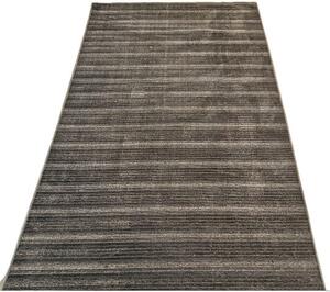 HU Sivý pruhovaný koberec Saloon ANTRACIT Rozmer: 50x80 cm