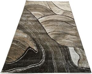 HU Béžovo-hnedý abstraktný koberec Rio 936-Beige-Fume Rozmer: 60x100 cm