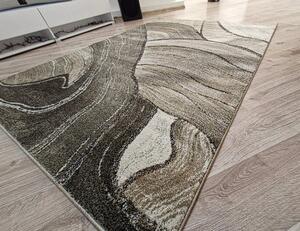 HU Béžovo-hnedý abstraktný koberec Rio 936-Beige-Fume Rozmer: 60x100 cm