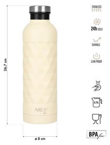 NC3805 Béžová termofľaša 750 ml NILS CAMP