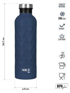 NC3805 MODRÁ TERMOSKA 750 ml NILS CAMP
