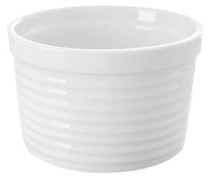 Zapekacia miska, pr. 10 cm, v. 6,5 cm, porcelán, biela, 12 ks
