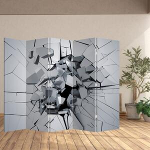 Paraván - 3D Abstrakcia (210x170 cm)