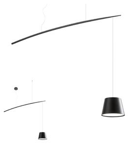 Redo 01-1498 - LED Luster na lanku LOLLI LED/6W/230V čierna