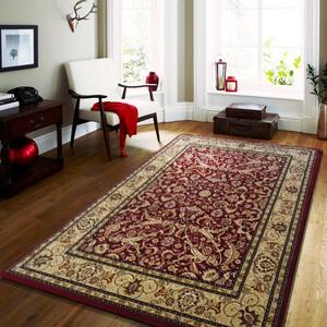 Luxusný červený koberec vo vintage štýle Šírka: 160 cm | Dĺžka: 220 cm