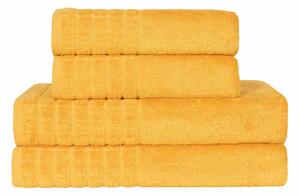 Modalový uterák alebo osuška, Modal, žltá 50 x 95 cm