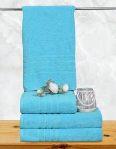 Bavlnený uterák a osuška, Finer tyrkysový 50 x 95 cm
