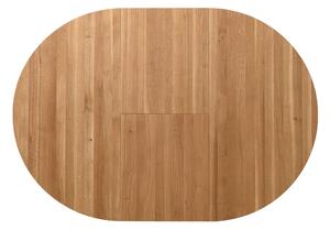 Okrúhly skladací stôl Eskandi z dubového dreva - D 1000(1350)