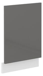 Dvierka pre vstavanú umývačku SAEED - 45x57 cm, šedá / biela