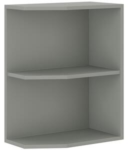 Dolná rohová skrinka EDISA - šírka 30 cm, šedá