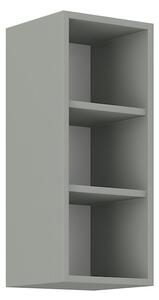 Horná otvorená skrinka ULLERIKE - šírka 30 cm, šedá