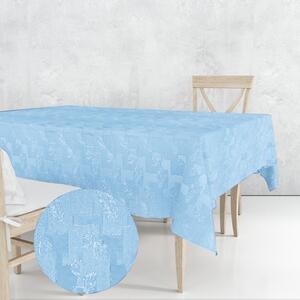 Ervi dekoračný obrus na stôl obdĺžnikový - Estella listy modrá