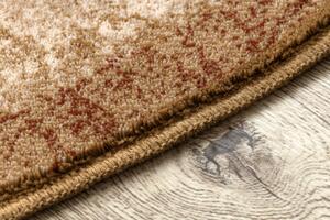Vlnený oválny koberec OMEGA MODENA červeno - krémový