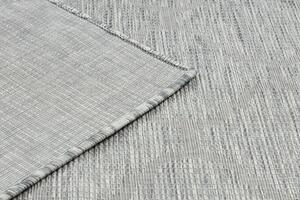Šnúrkový koberec SIZAL PATIO 3069 Vzor marocká mreža, plocho tkaný, béžovo - sivý