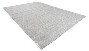 Šnúrkový koberec SIZAL PATIO 3069 Vzor marocká mreža, plocho tkaný, béžovo - sivý