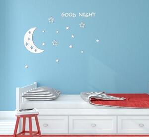 Nalepovacie detské dekorácie na stenu Good night