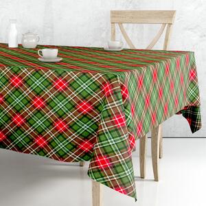 Ervi Teflónový obrus na stôl štvorcový Royal Lux - Vianočný tartan