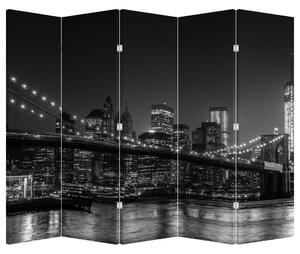 Paraván - Brooklynský most v New Yorku (210x170 cm)