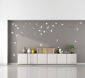 Moderné interiérové zrkadlá s motívom vtákov