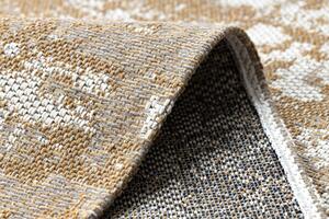 Ekologický šnúrkový koberec CASA EKO SIZAL Boho z recyklovanej bavlny, krémovo - žltý