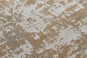 Ekologický šnúrkový koberec CASA EKO SIZAL Boho z recyklovanej bavlny, krémovo - žltý