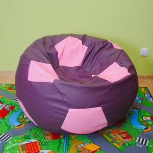 Sedacia vak - lopta - fialová + ružová