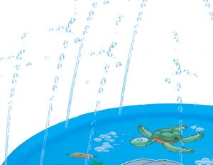 IKO Detský záhradný bazén s fontánou 170cm – Morské zvieratká