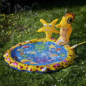 IKO Detský záhradný bazén s fontánou – Morské zvieratká