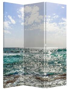 Paraván - Morská hladina (126x170 cm)