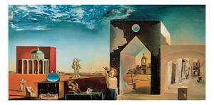 Umelecká tlač Suburbs of a Paranoiac Critical Town, Salvador Dalí, (100 x 50 cm)