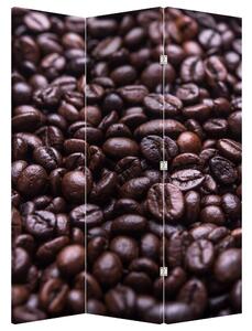 Paraván - Kávové zrná (126x170 cm)