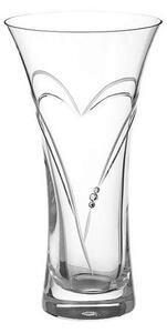 Diamante Váza Swarovski Hearts 210 mm