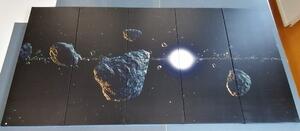 5-dielny obraz meteority