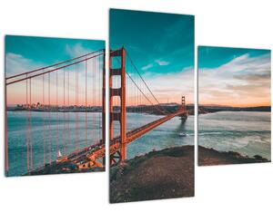 Obraz- Golden Gate, San Francisco (90x60 cm)