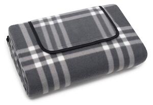 Sivá pikniková deka v rozmere 200x220 cm Sivá
