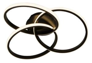 LED Stmievateľné stropné svietidlo LED/70W/230V 3000-6500K čierna +diaľkové ovládanie