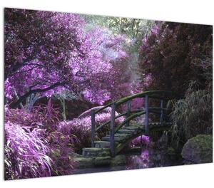 Obraz - Mystická záhrada (90x60 cm)