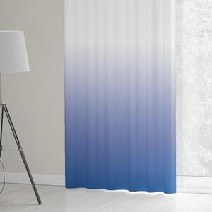 Štýlové bielo modré závesy šité na mieru s vyšším ombré efektom 70 x 240 cm SKLADOM Modrá