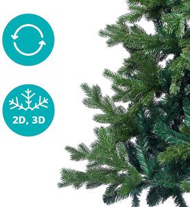 3D umelý stromček s kovovým stojanom, rôzne veľkosti-120 cm