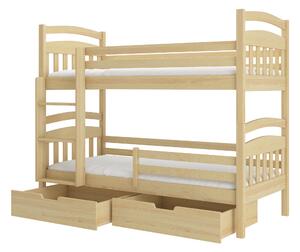 Poschodová detská posteľ 180x80 cm. Vlastná spoľahlivá doprava až k Vám domov. 1052260