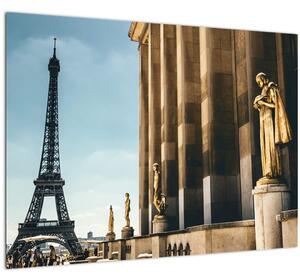 Obraz z Trocaderského námestia, Paríž (70x50 cm)
