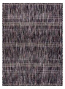 Moderný šnúrkový koberec FISY SIZAL Pasy 20777A purpur - hnedý