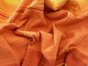 Predĺžené krepové obliečky Exclusive – Magic oranžová