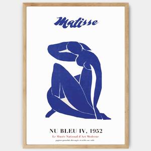 Plagát Nu Bleu IV | Henri Matisse