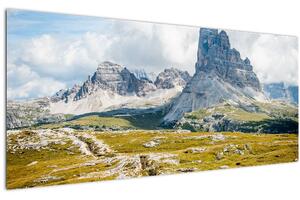 Obraz - Talianske Dolomity (120x50 cm)