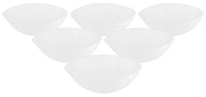 Altom Sada misiek z opálového skla White harmony 16 cm, 6 ks